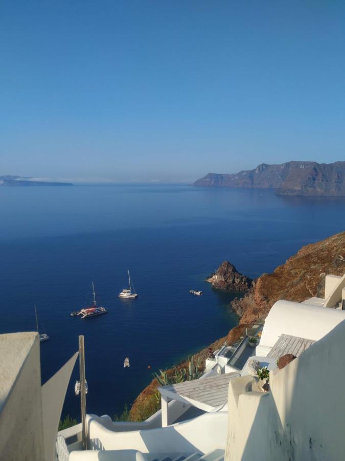 Elias Cave House 270O Caldera View Oia Oía Exterior foto