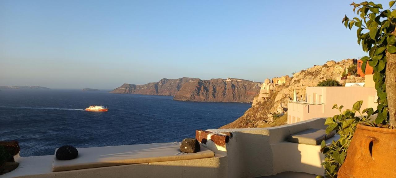 Elias Cave House 270O Caldera View Oia Oía Exterior foto