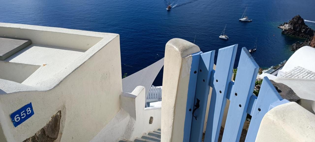Elias Cave House 270O Caldera View Oia Oía Exterior foto