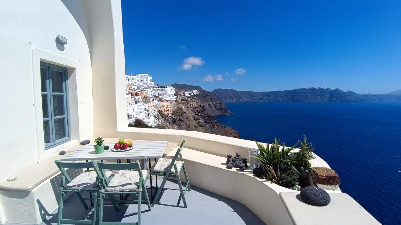 Elias Cave House 270O Caldera View Oia Oía Exterior foto