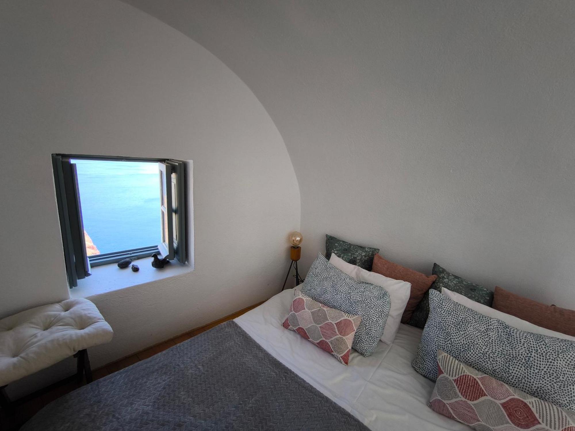 Elias Cave House 270O Caldera View Oia Oía Exterior foto